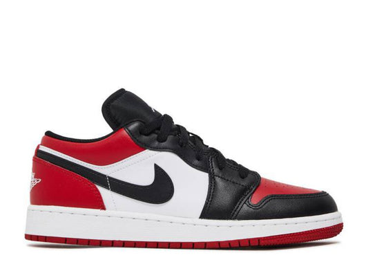 AIR JORDAN 1 LOW (GS) 'BRED TOE'