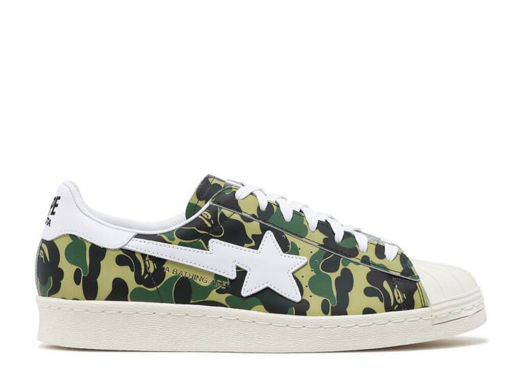 BAPE X ADIDAS SUPERSTAR ABC CAMO