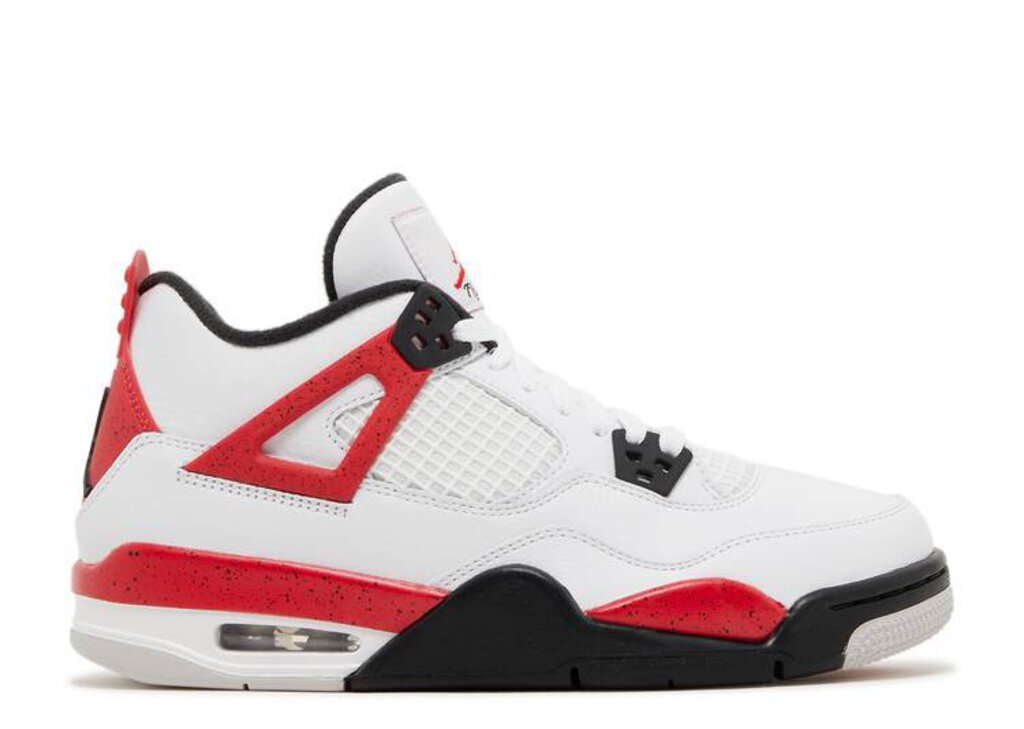 AIR JORDAN 4 RETRO (GS) 'RED CEMENT'