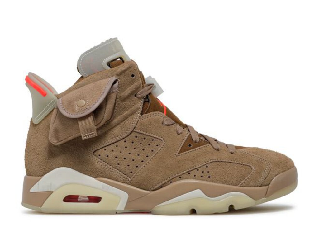 TRAVIS SCOTT X AIR JORDAN 6 RETRO SP 'BRITISH KHAKI'