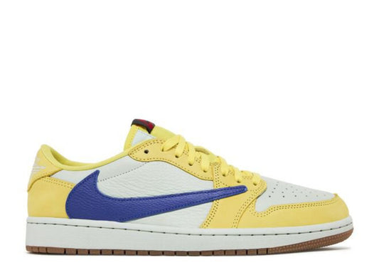 TRAVIS SCOTT X W AIR JORDAN 1 LOW 'CANARY'