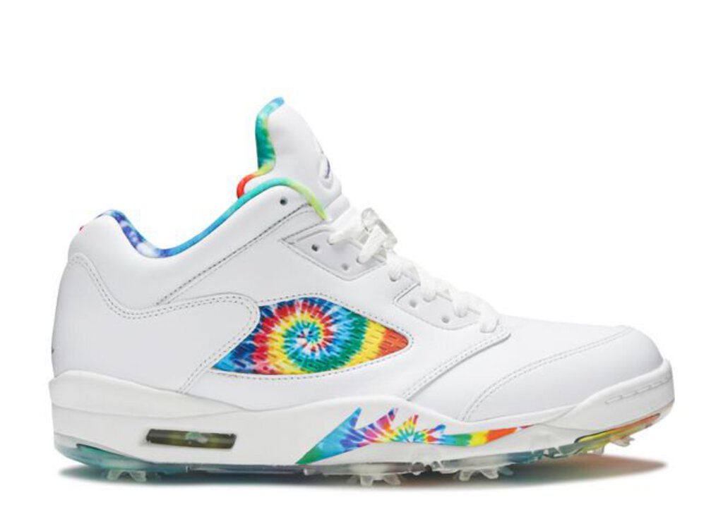 JORDAN 5 LOW GOLF 'PEACE, LOVE, AND GOLF'