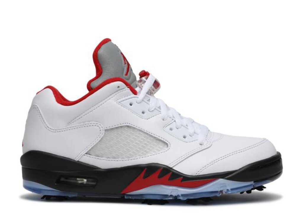 JORDAN 5 LOW GOLF 'FIRE RED'