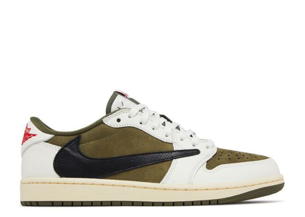 TRAVIS SCOTT X JORDAN 1 LOW 'MEDIUM OLIVE'