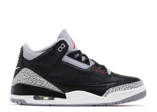 AIR JORDAN 3 RETRO 'BLACK CEMENT' 2024