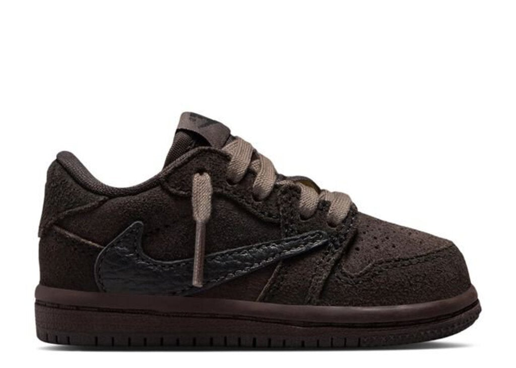 TRAVIS SCOTT X AIR JORDAN 1 LOW OG SP (TD) 'VELVET BROWN'