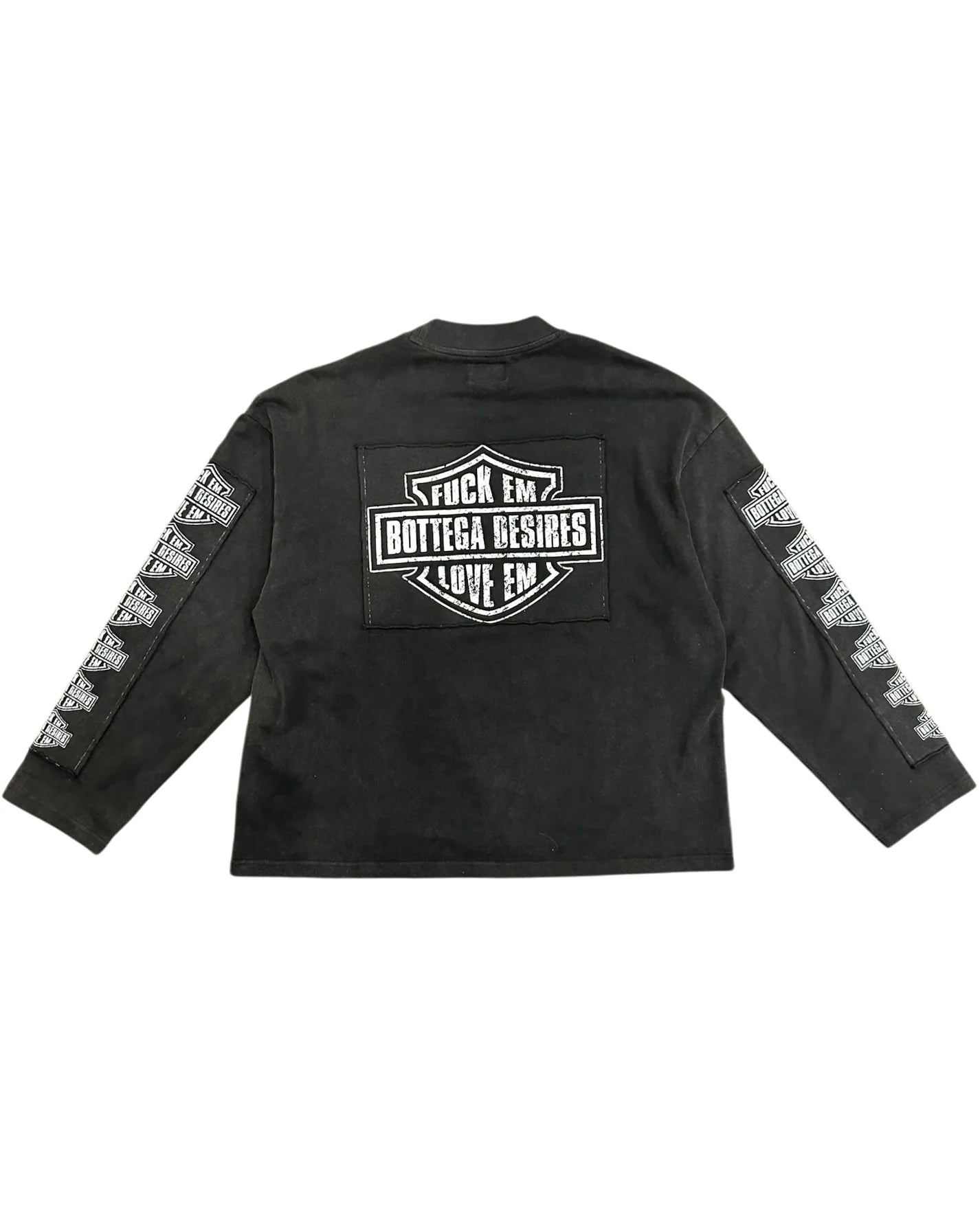 BOTTEGA DESIRES Ruff Ryder Long Sleeve in Black