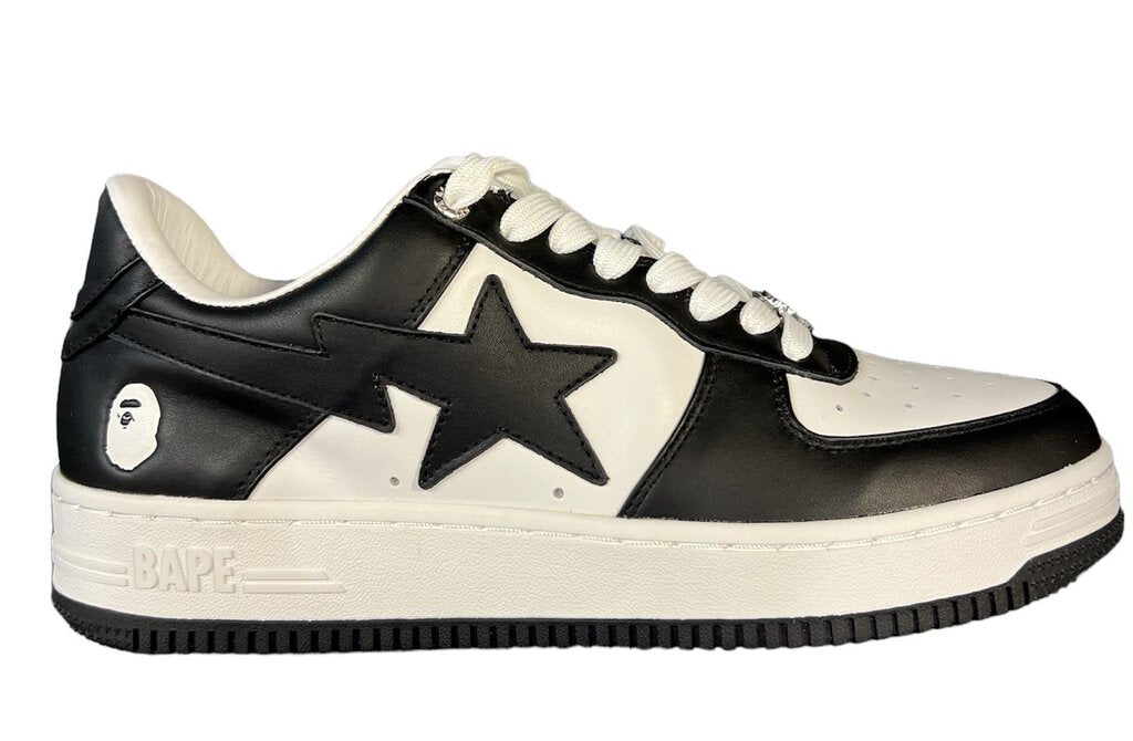 BAPESTA SNEAKER BLACK/WHITE