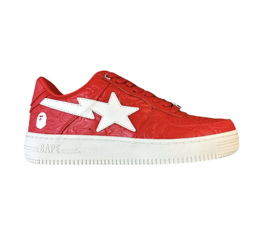 BAPE STA #3 LINE CAMO RED