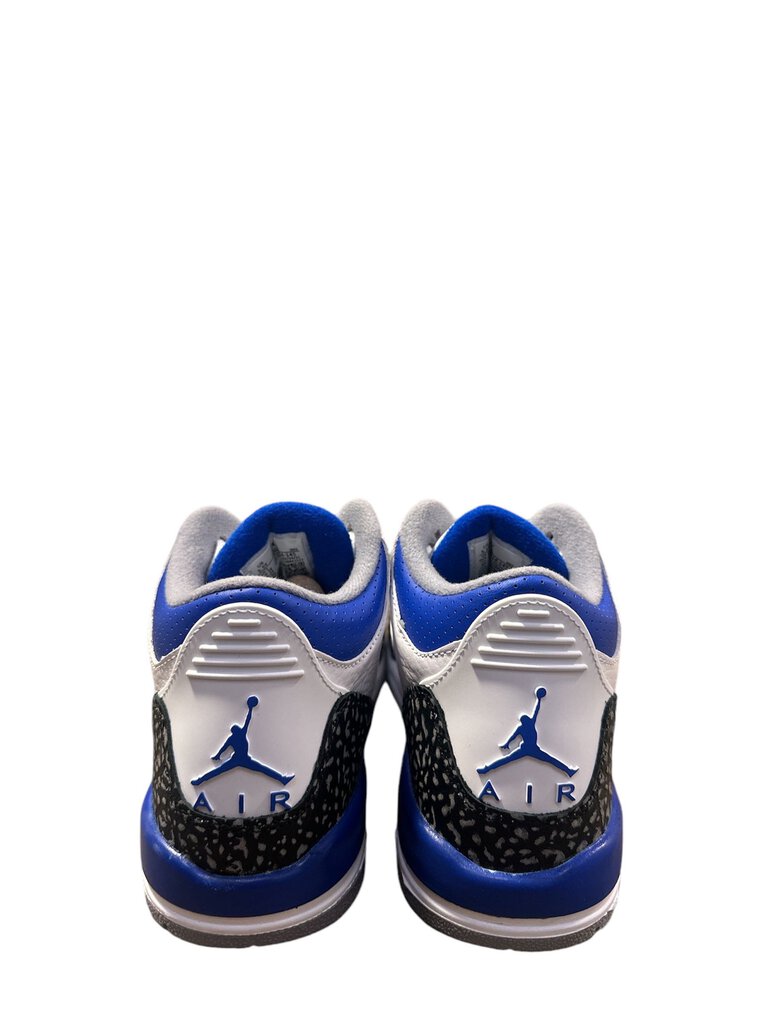 **USED** AIR JORDAN 3 RETRO (GS) 'RACER BLUE'