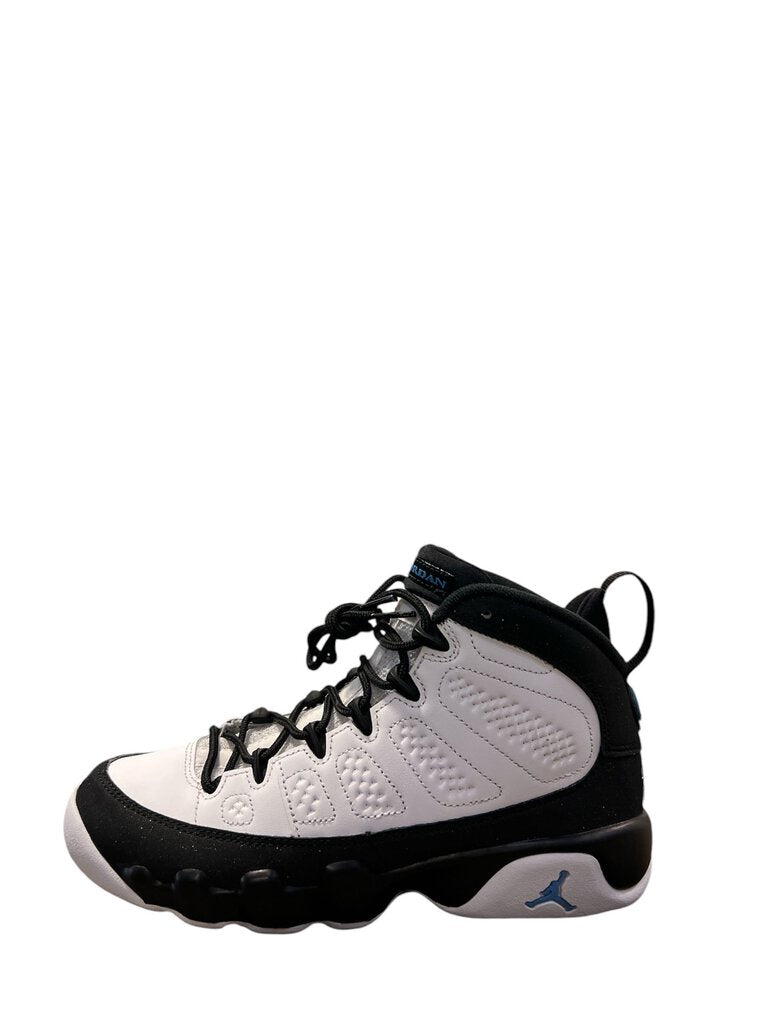 **USED** AIR JORDAN 9 RETRO (GS) 'UNIVERSITY BLUE'