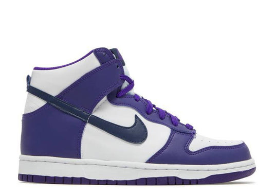 NIKE DUNK HI (GS) ELECTRO PURPLE MIDNIGHT NAVY