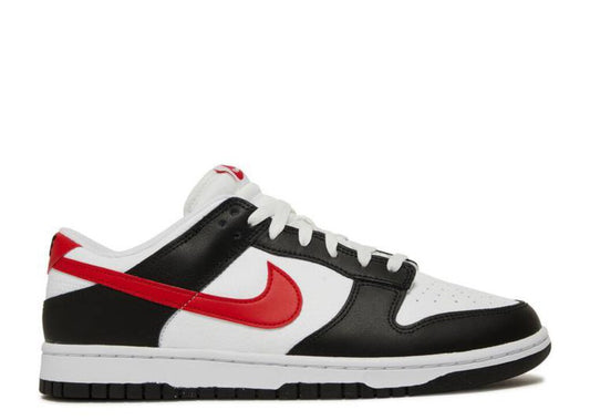 NIKE DUNK LOW RETRO 'BLACK WHITE RED'