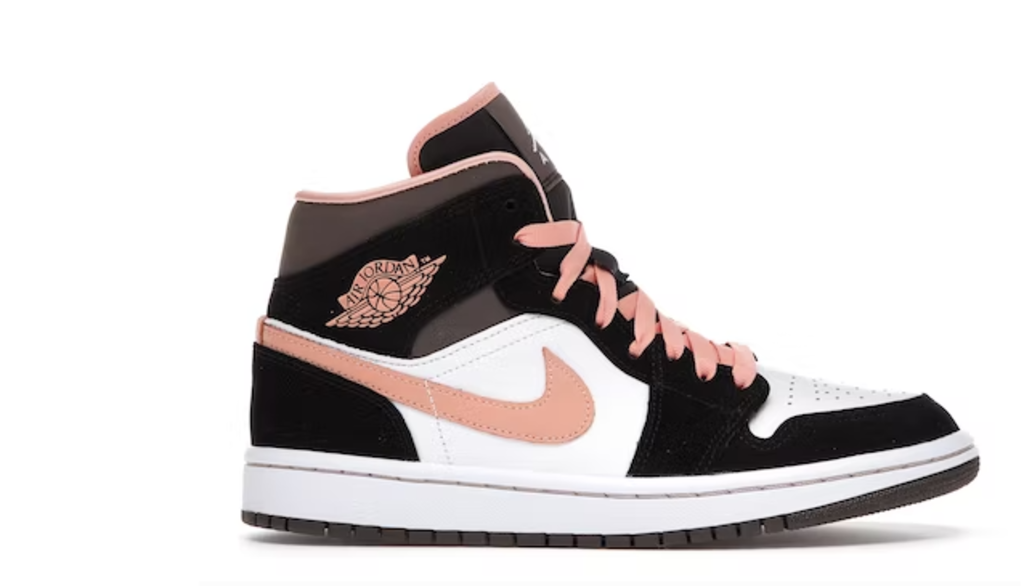 WMNS AIR JORDAN 1 MID SE 'PEACH MOCHA'